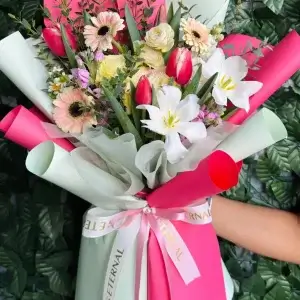 Bouquet Tulips