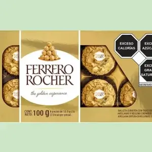 Caja de ferrero de 8 piezas