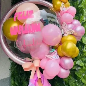 Gobo burbuja personalizado