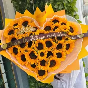 Corazon de girasol