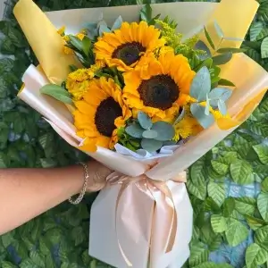 Mini de girasoles