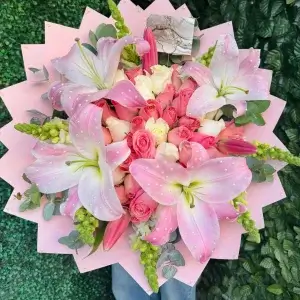 rosas y lirios